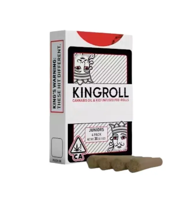 Kingpen Infused Pre-roll 4pk Moonbow x Rainbow Belts 3g
