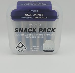 Boutiq Mini Joints (5ct) - Acai Mintz w/ Lemon Jelly