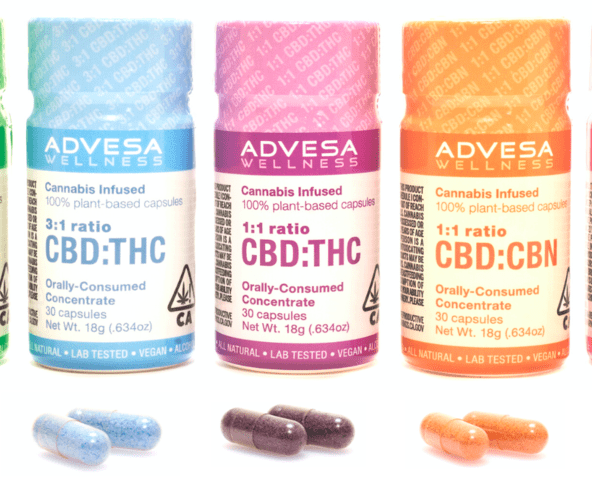 Advesa Wellness - 1:1 CBD:THC Capsules 30ct