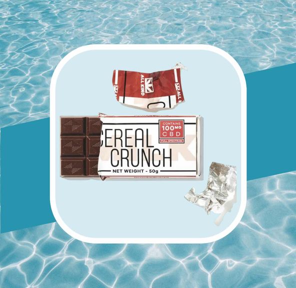 Cereal Crunch Chocolate Bar: 100mg CBD (@all_kind_buzz)