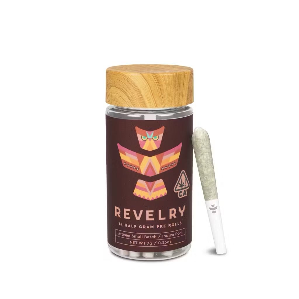 Revelry Herb Co - Brain Freeze - Indica - Pre Roll 7pk 3.5g