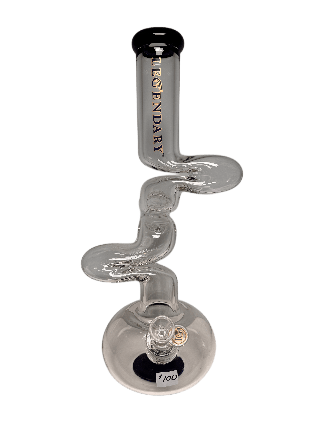 17" 7mm Legendary Zong Glass Bong (Blue)