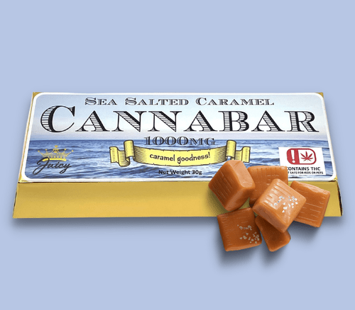 Sea Salt Caramel 1000mg-1 count- Juicy Cannabar