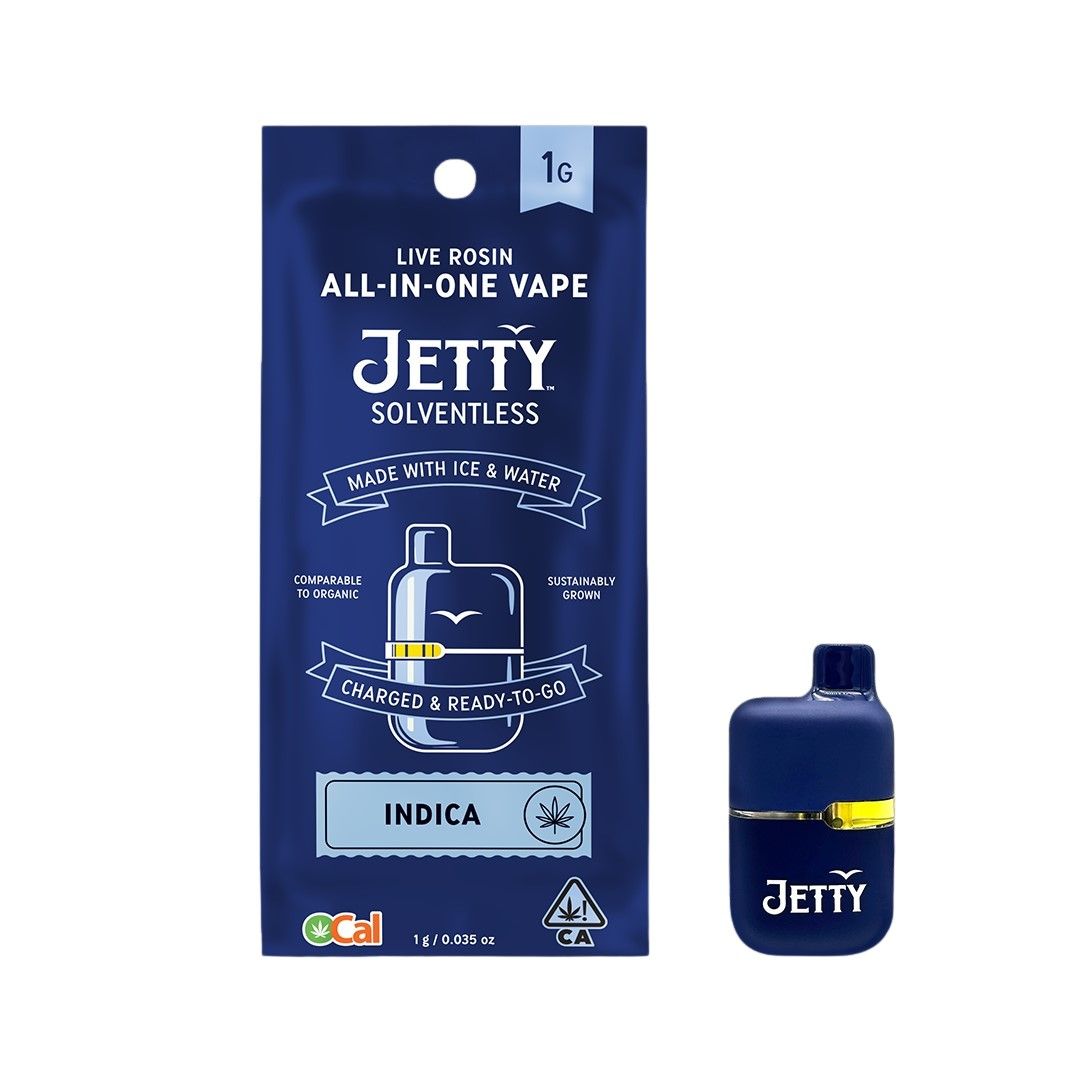 Jetty AIO Solventless Mini Tank Fat President 1g