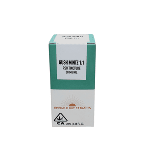 Emerald Bay Extracts - Gush Mintz CBD 1:1 RSO Tincture 20ml