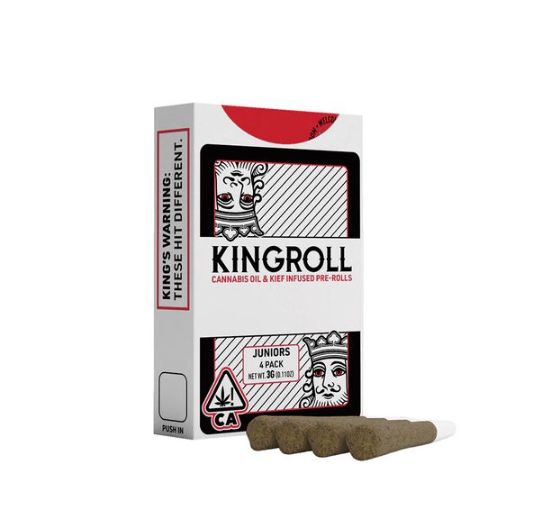 Kingroll - Blue Lobster x Apples and Bananas - 4pk/3g Preroll Pack