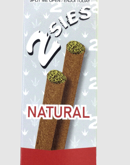 2Sies - Hemp Blunt Loose Leaf Style - Natural