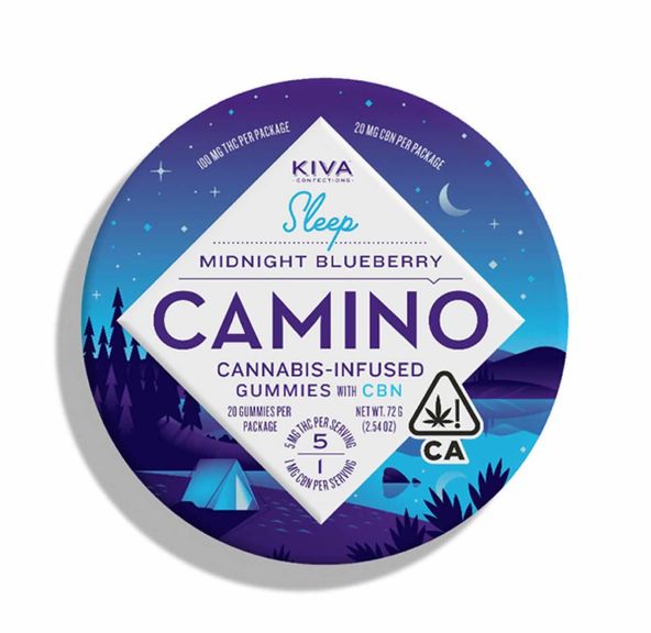 [Camino] CBN Gummies - 5:1 - Midnight Blueberry (I)