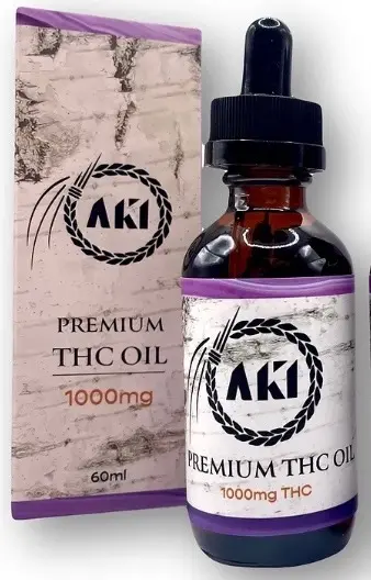 AKI/Mahìgah 1000mg THC Tincture