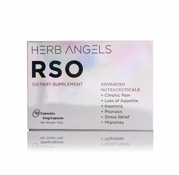 5mg THC RSO x 10 Capsules - Herb Angels