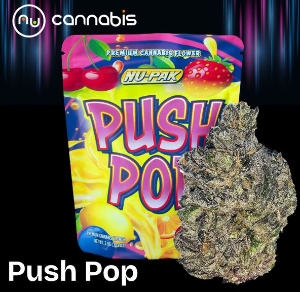 NuCannabis - Push Pop 14g - PREMIUM INDOOR FLOWERS
