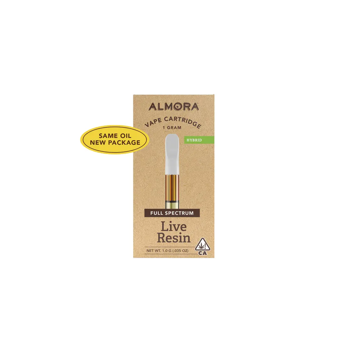 100% Live Resin Carbon Fiber Cartridge 1g