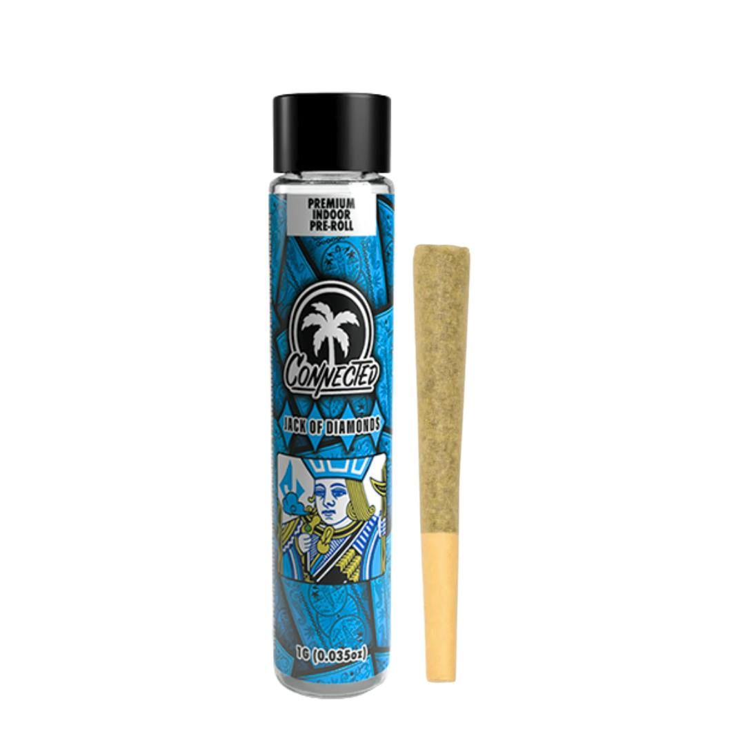 Connected - Jack of Diamonds Preroll (1g)