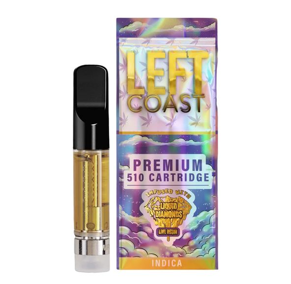 Left Coast Northern Lights 1g Liquid Diamonds Cartridge 86%