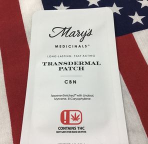 Mary’s medicinals CBN transdermal patch