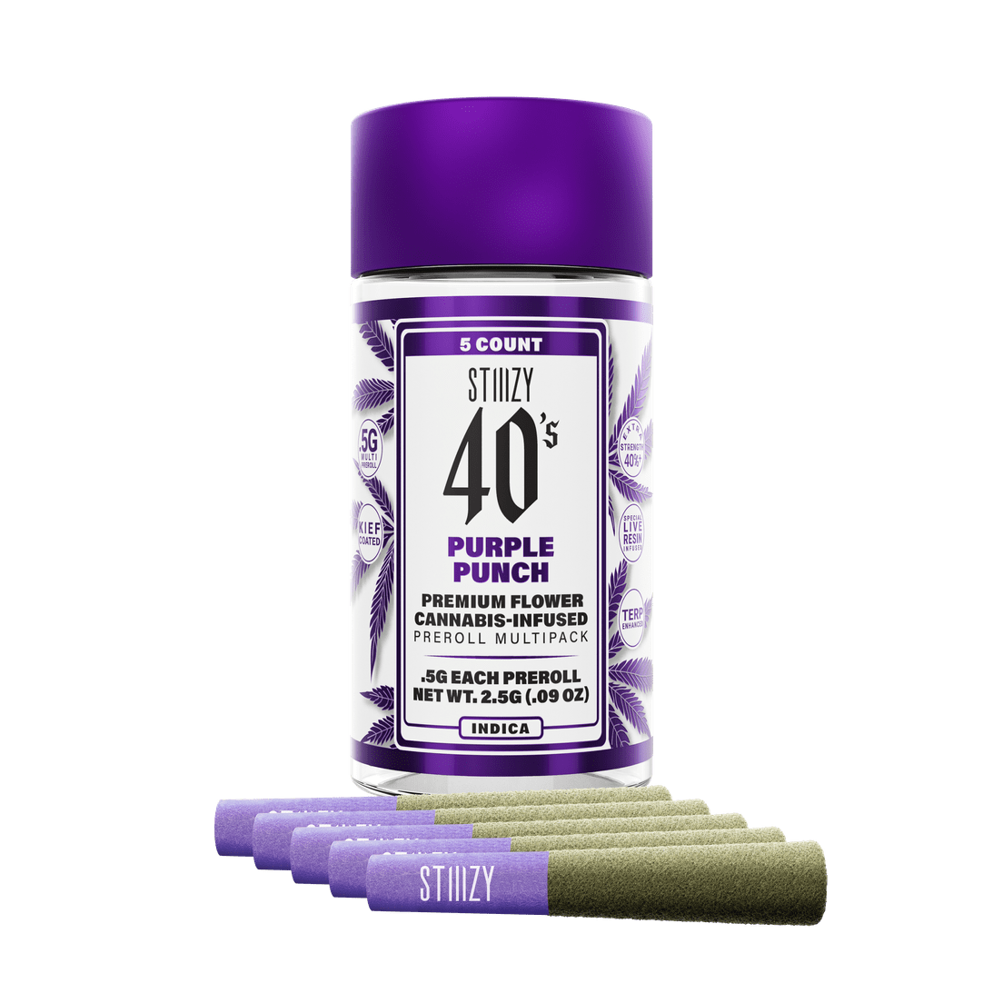 .5G 40S PREROLL MULTI PACK - PURPLE PUNCH