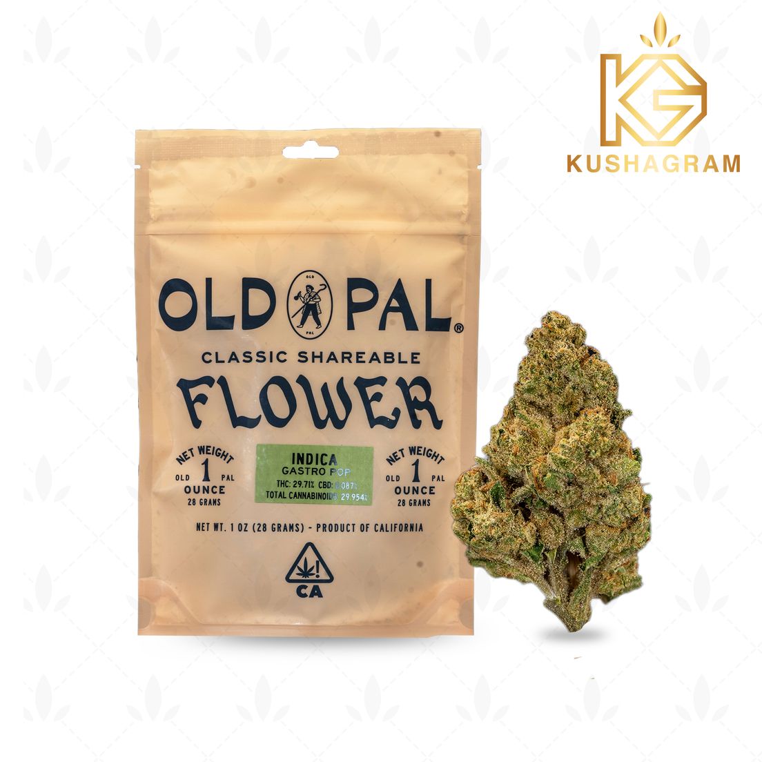 Old Pal - Full Flower - 1 Ounce - Gastro Pop 28g