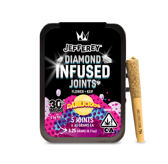 Dabilicious - Jefferey Infused Joint .65g 5 Pack