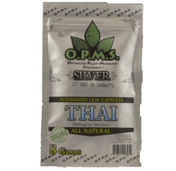 OPMS Silver Maeng Da 8g, 16 Capsules