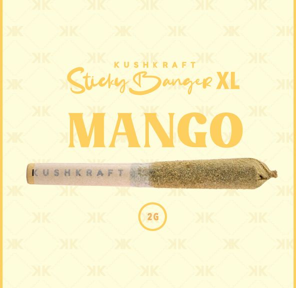 1 x 2G XL Infused Sticky Banger Hybrid Mango by KushKraft
