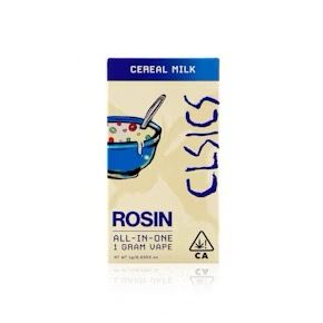 CLSICS- Cereal Milk Rosin Cartridge 1g (I)