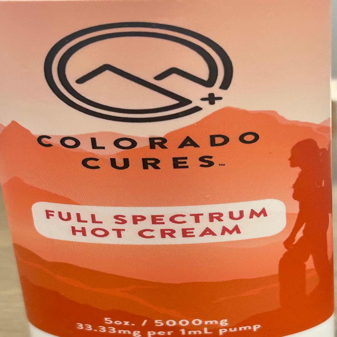Colorado Cures - Topical - Full Spectrum Hot Cream 5000mg