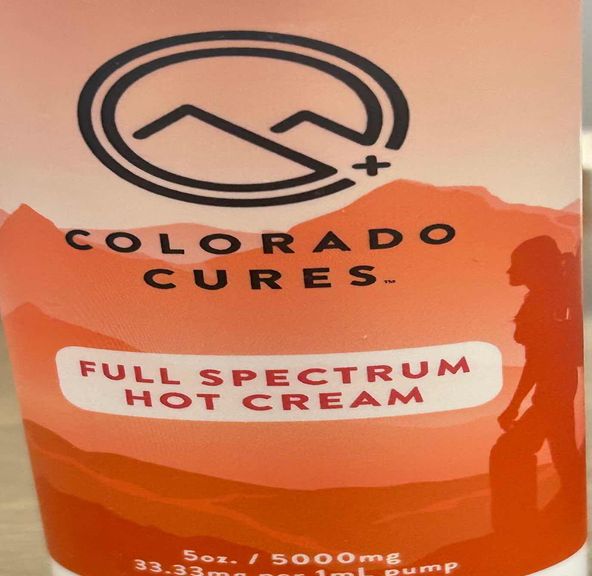 Colorado Cures - Topical - Full Spectrum Hot Cream 5000mg