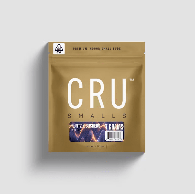 CRU Cannabis - 7g Smalls - Runtz X Gushers 7g