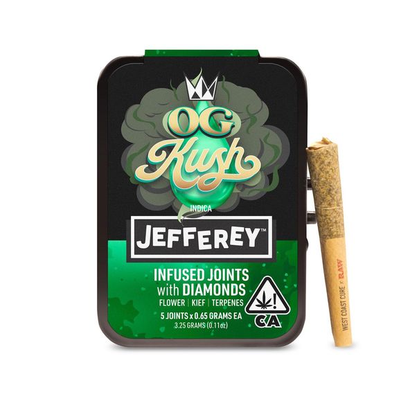 OG Kush - Jefferey Infused Joint .65g 5 Pack