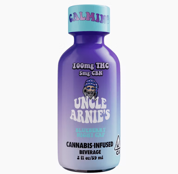 Uncle Arnie's Shot Blueberry Night Cap 100mg THC / 5mg CBN