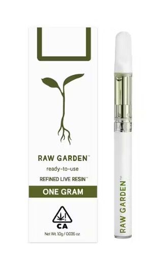 Raw Garden- Purple Unicorn Refined Live Resin AIO 1g (I)