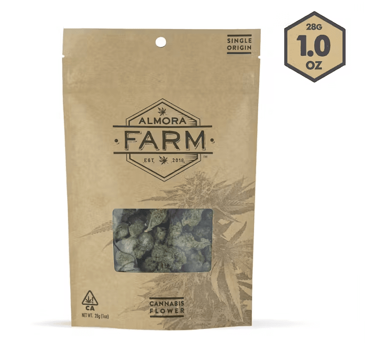 Almora Farm - Strawberry Haze (24.5% Sativa) - 28g (1oz) Flower