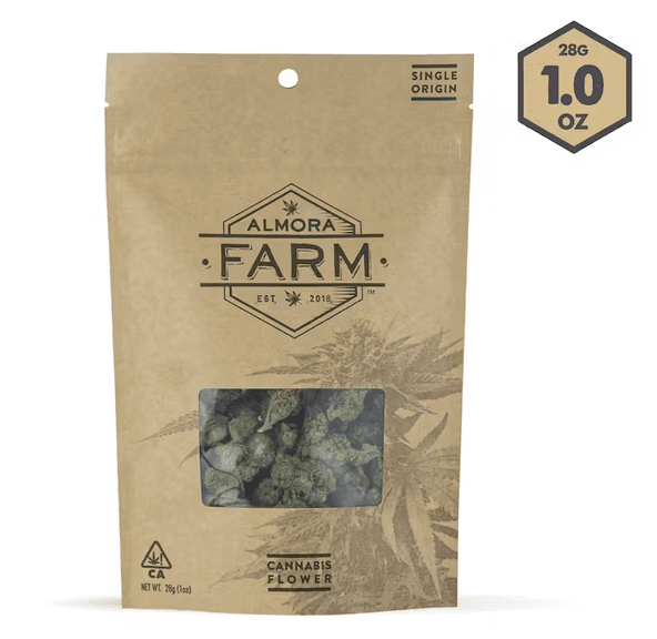 Almora Farm - Strawberry Haze (24.5% Sativa) - 28g (1oz) Flower