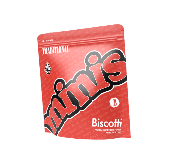 Traditional | Flower | 5g | Minis | Biscotti