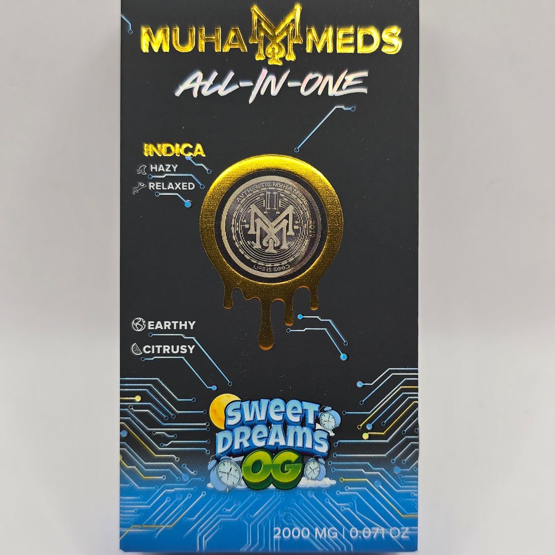 Muha Meds - Disposable - Sweet Dreams OG - 2G at Goodies | Sweede