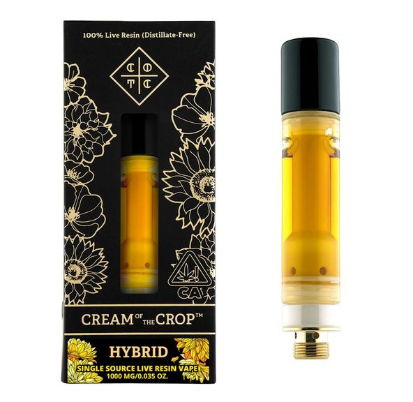 Cream of the Crop Gardens - Zebra Ztripez Live Resin Vape Cartridge 1g