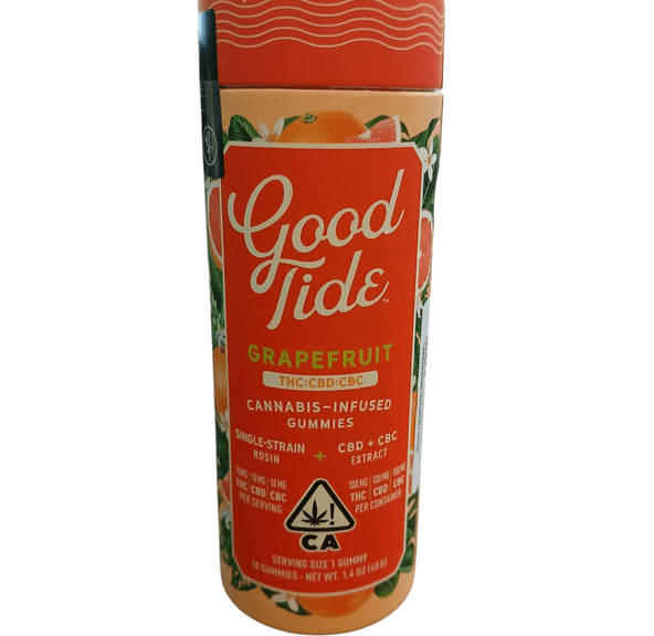 Good Tide - Grapefruit 1:1:1 100mg THC/CBD/CBC