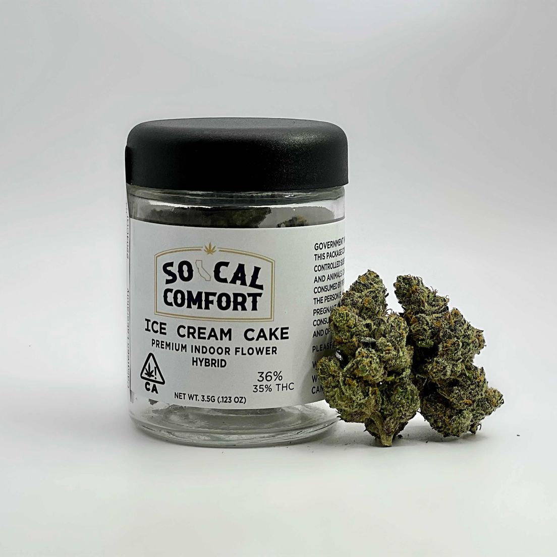 [SoCal] Ice Cream Cake 3.5g Premium Indoor Flower Indica [SoCal]