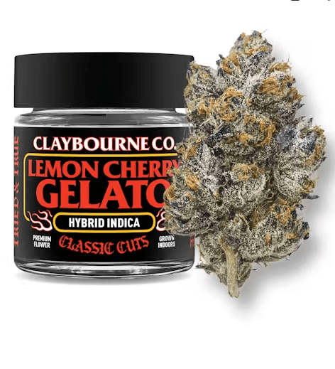 Claybourne Co. Lemon Cherry Gelato (3.5g) - Classic Cuts
