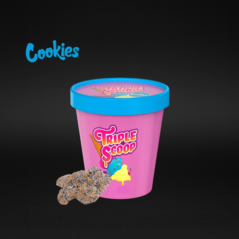Cookies (Cultivated by DC's Finest) | Triple Scoop - Flower | 3.5g | Hybrid
