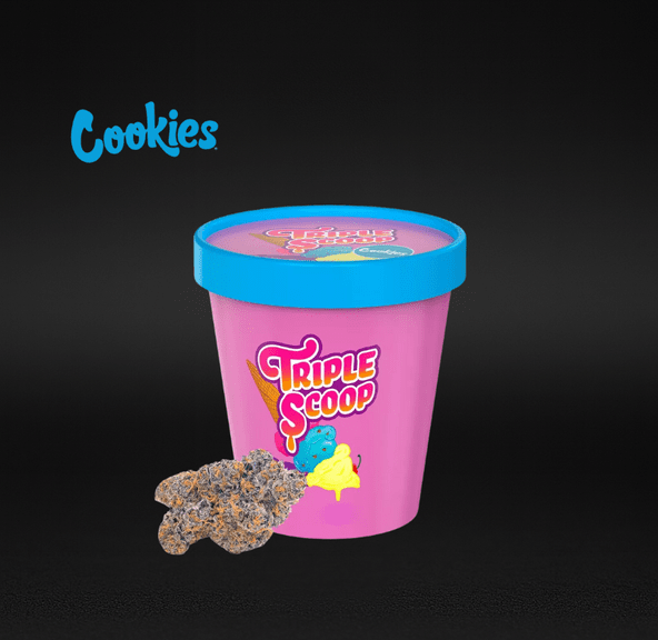 Cookies (Cultivated by DC's Finest) | Triple Scoop - Flower | 3.5g | Hybrid