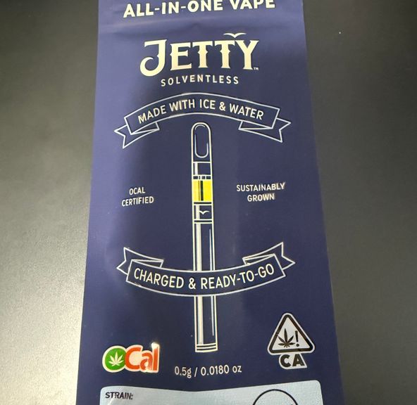 Jetty- GMO Live Rosin AIO 0.5g (I)