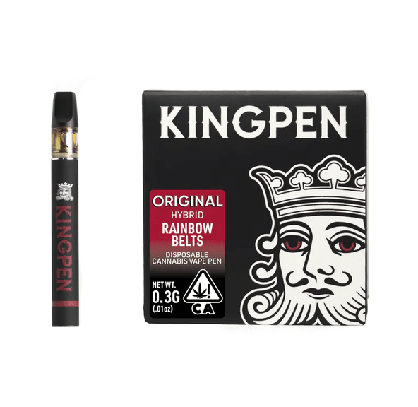 .3g Rainbow Belts Disposable - KINGPEN