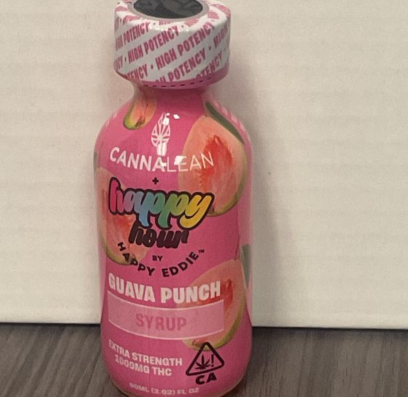 Cannalean Pink Guava Punch1000mg Syrup