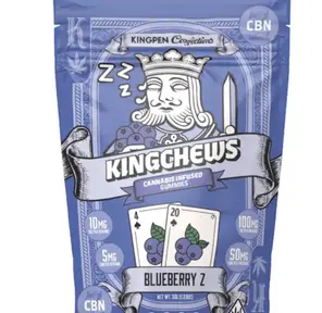 Blueberry Z CBN Fruit Chews - 50mg CBN 100mg THC 35.00 g