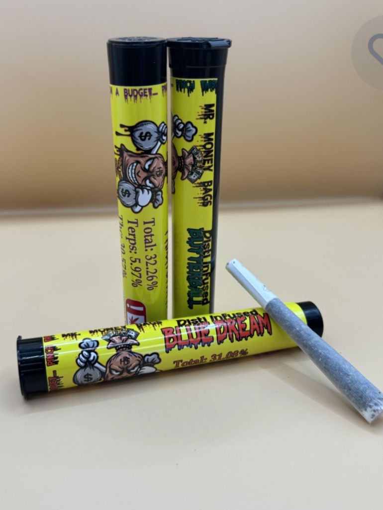 V.I.P. - Mr. Money Bagz - 1g Infused Preroll - Pineapple Upside-down Cake