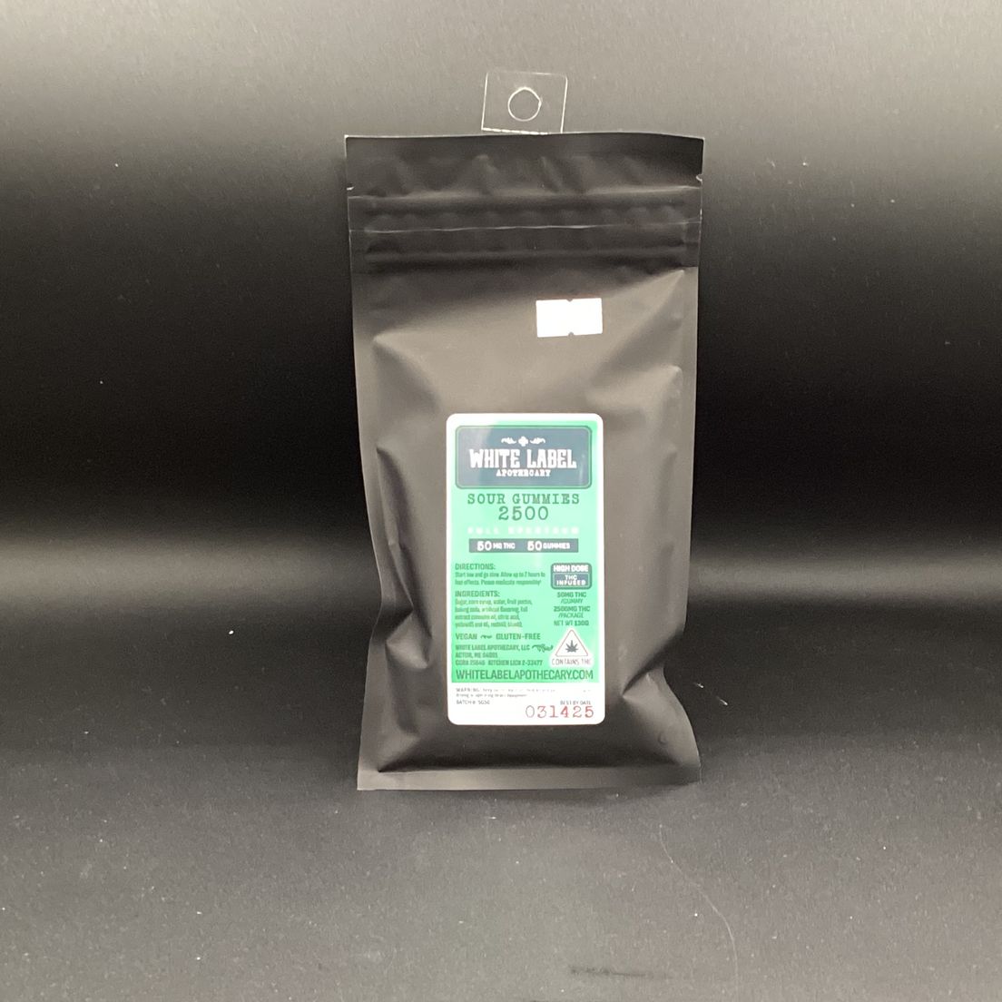 White Label- Full Spectrum Gummies- 2500mg
