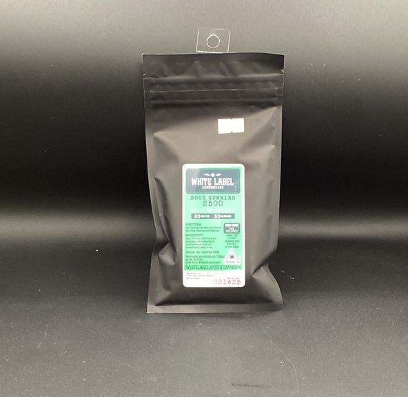 White Label- Full Spectrum Gummies- 2500mg