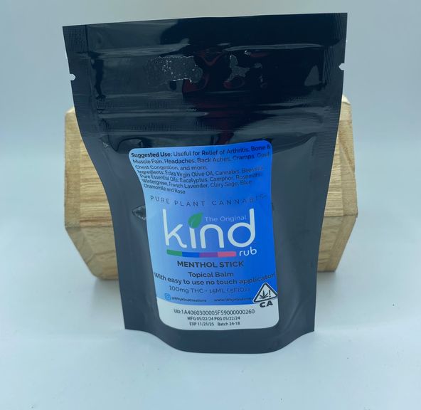 Kind Creations - Menthol Stick Roll On 15ML