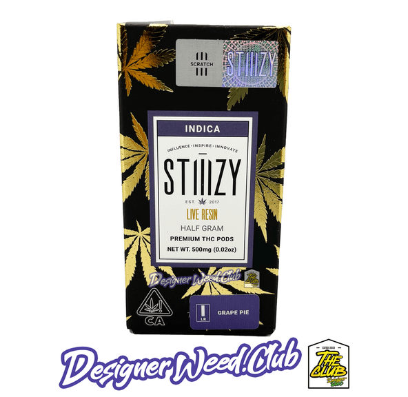 STIIIZY - Grape Pie Live Resin Pod - 0.5g